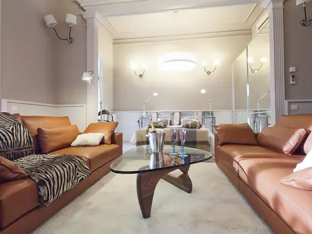 Appartement Boutique au Cœur de Barcelone, Capacité 8, Près du Métro, Confort Moderne - Photo 5