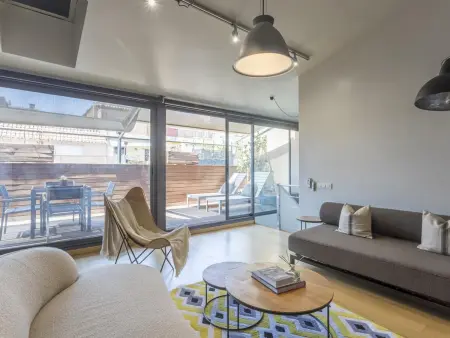 Penthouse à Barcelone avec Terrasse Privée - 3 Chambres, 2 Salles de Bain, Proche Métro - Photo 7
