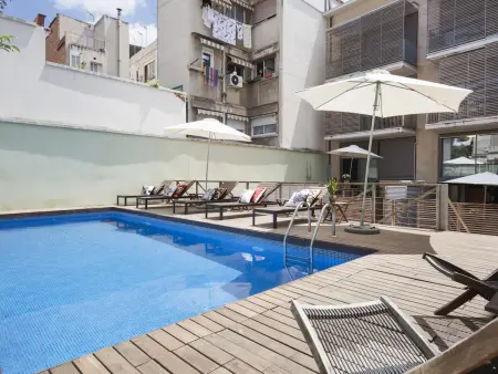 Penthouse à Gràcia avec Terrasse et Piscine pour 6 Personnes - Photo 2