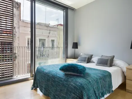 Penthouse à Gràcia avec Terrasse et Piscine pour 6 Personnes - Photo 7