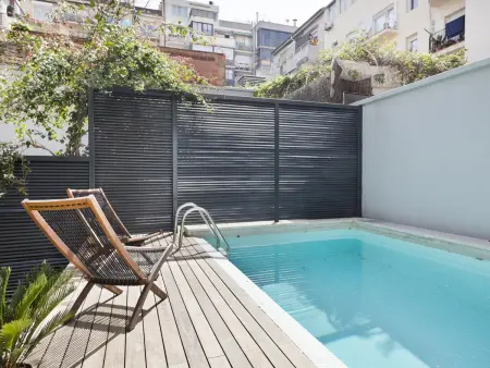 Duplex Moderne à Barcelone avec Jardin et Piscine Privés pour 10 Personnes - Photo 2