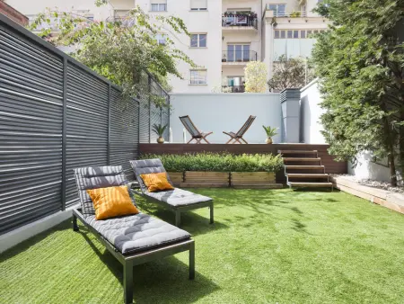 Duplex Moderne à Barcelone avec Jardin et Piscine Privés pour 10 Personnes - Photo 4