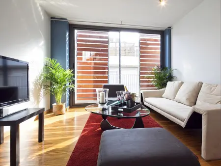 Barcelone: Triplex 6 Pers. avec Terrasse Privée, Clim, Parking et Wi-Fi - Photo 8