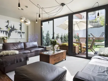 Duplex à Sarrià avec Piscine Privée pour 10 Pers. à Barcelone - Photo 4