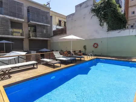 Appartement avec Terrasse Privée, Piscine et Parking au Centre de Barcelone - Photo 12