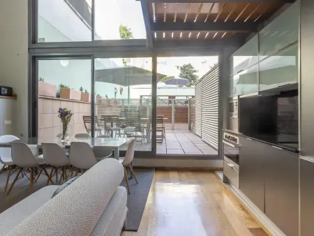 Appartement avec Terrasse Privée, Piscine et Parking au Centre de Barcelone - Photo 15