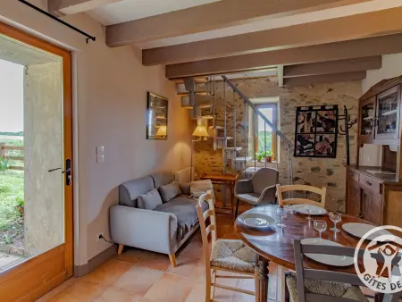 Gîte rustique avec 2 chambres, nature, animaux admis, wifi et parking - Photo 11