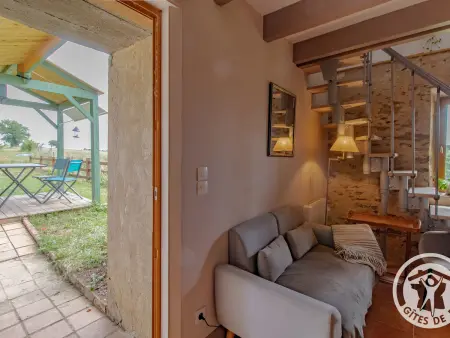 Gîte rustique avec 2 chambres, nature, animaux admis, wifi et parking - Photo 12