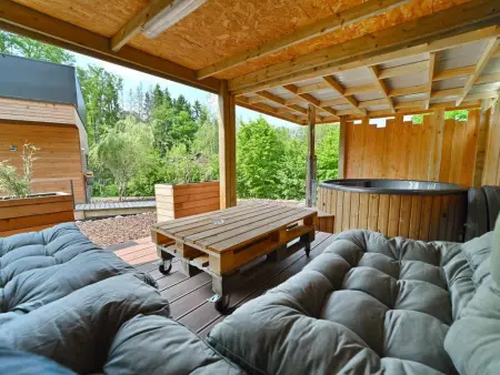 Bois Joli, Maison écologique avec bain à remous - Photo 1