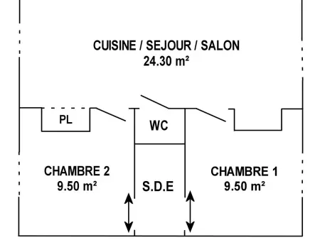 Maison rénovée 2023 à 300m de la mer avec terrasse, jardin clos, clim et wifi - Photo 12