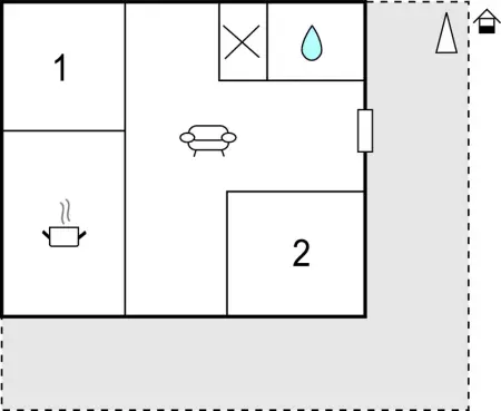 Casa La Brusa, Maison 6 personnes à Otricoli - Photo 51