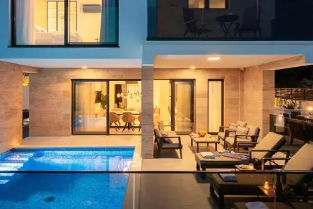 Villa Karla, Villa de luxe avec piscine et sauna - Photo 22