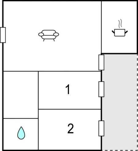 Appartement 5 personnes à Tuoro sul Trasimeno - Photo 32