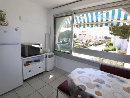 Studio cabine climatisé proche plage avec parking privé, piscines et jardins d'enfants - Photo 1
