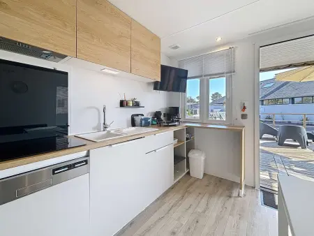 Mobil-home Confort 4 pers, plage à 200m, piscine chauffée, terrasse Sud, parking, wifi inclus - Photo 2