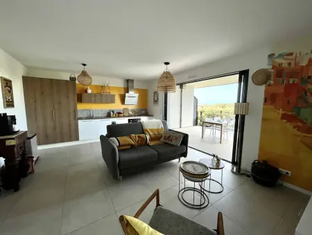 Appartement 2P, 4 Couchages, Terrasse et Jardin, à 450m de la Plage - Porticcio - Photo 12