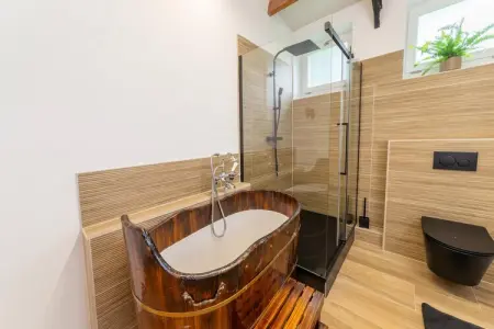 Gite à la ferme avec Piscine intérrieur  sauna et bains à remous, Endroit élégant à Goesnes - Photo 31