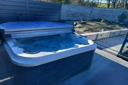 Gite à la ferme avec Piscine intérrieur  sauna et bains à remous, Endroit élégant à Goesnes - Photo 33