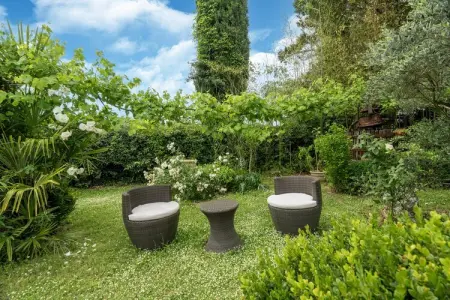 l'Aubépine, Majestueuse de vacances à Laroque avec jacuzzi - Photo 26