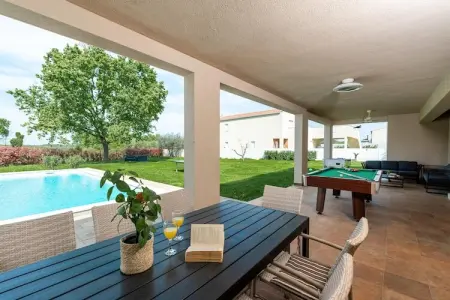 Villa Arancin, Villa en Istrie avec piscine chauffée - Photo 34
