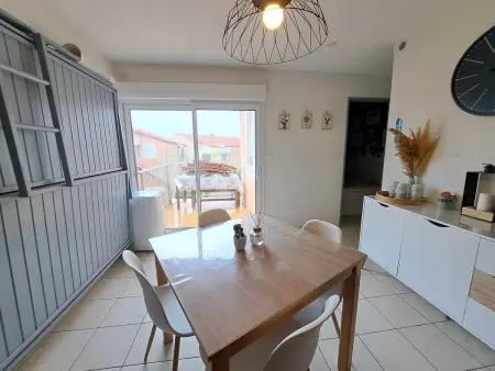Appartement avec terrasse, clim portative et accès direct plage - Photo 4