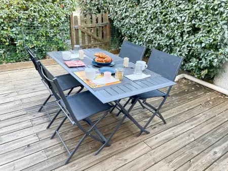 Charmante maison rénovée T2 bis 4 pers avec terrasse à La Palmyre - Photo 8