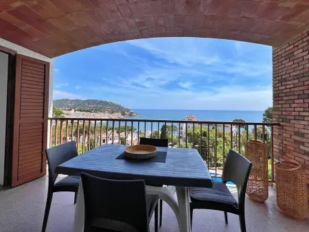 Apartamento con vistas al mar, piscina y aparcamiento en Sant Roc  Calella de Palafrugell - Photo 1