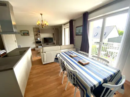 Appartement au calme avec WIFI, balcon, parking au centre de Perros-Guirec, à 500m des commerces - Photo 17