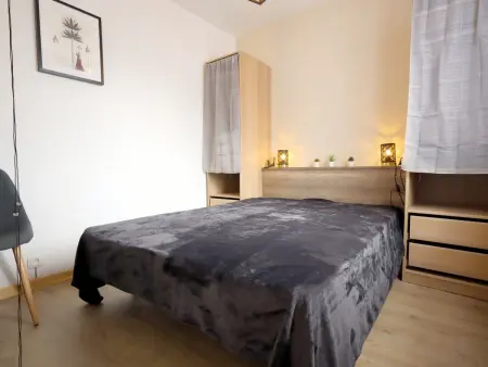 Studio cabine rénové 4 pers, balcons, pied des pistes - Photo 4