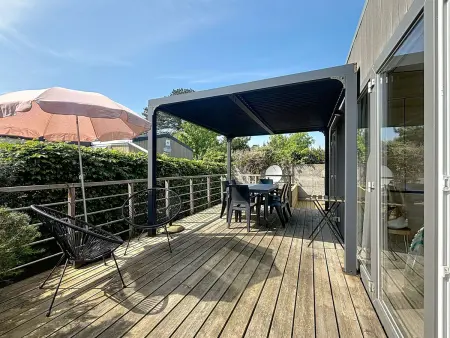 Mobil-Home Confort 6p, 3 Chambres, 2 SDB, Plage à 200m, Piscine Chauffée, Fitness, Wifi Gratuit - Photo 17