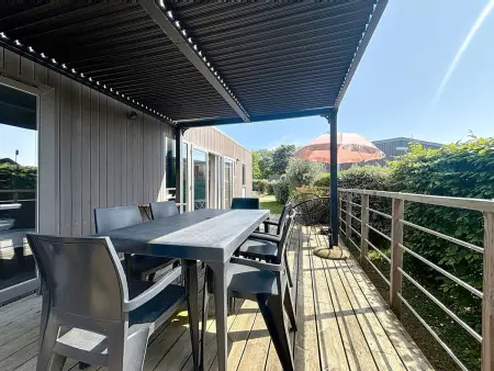 Mobil-Home Confort 6p, 3 Chambres, 2 SDB, Plage à 200m, Piscine Chauffée, Fitness, Wifi Gratuit - Photo 20