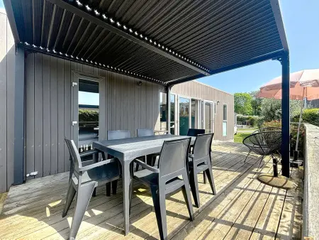 Mobil-Home Confort 6p, 3 Chambres, 2 SDB, Plage à 200m, Piscine Chauffée, Fitness, Wifi Gratuit - Photo 21