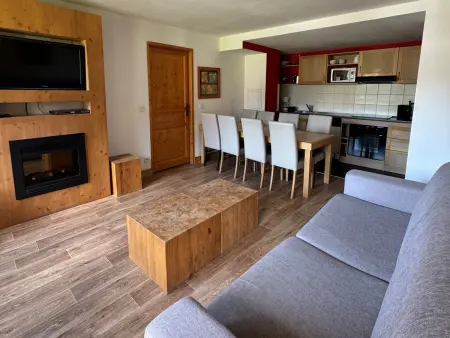 Grand appartement ski aux pieds, orientation sud avec piscine, wifi et animaux admis - Photo 1