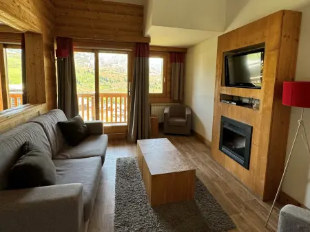 Appartement 3P, piscine chauffée, animaux admis, pieds des pistes - Photo 3