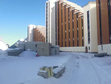 Studio cabine 4 pers avec balcon face aux pistes - La Mongie - Photo 11