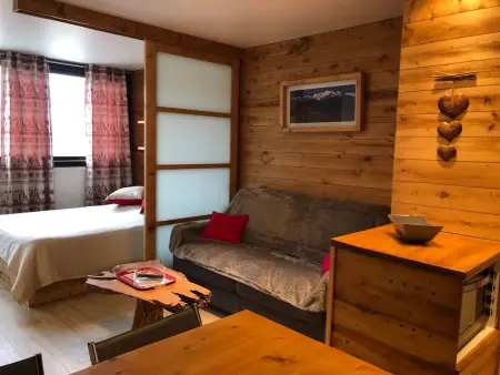 Studio confortable pour 4 à Pra-Loup, Appartement 4 personnes à Pra Loup - Photo 12