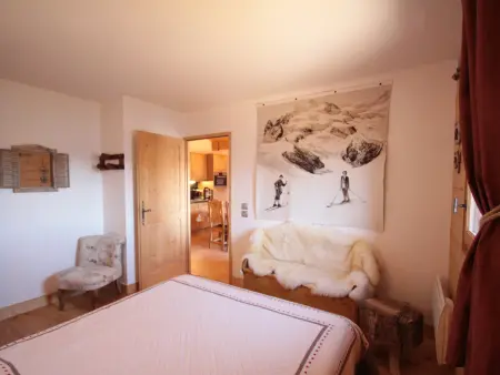 Les Saisies-Bisanne 1500 : Appartement 3 pièces avec accès piscine, parking, animaux admis - Photo 10
