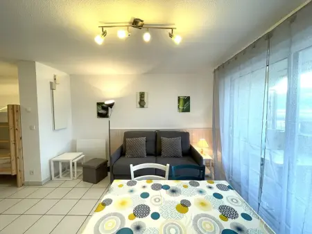 Studio confortable avec balcon et parking à Vieux-Boucau - Photo 5