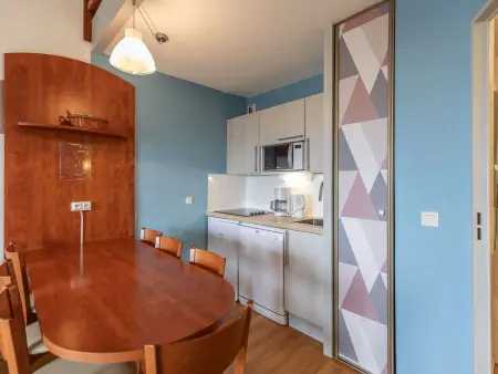 Duplex 7 Pers avec Piscine Couverte, Fitness et Parking, à 400m des Pistes et Proche Centre - Photo 4