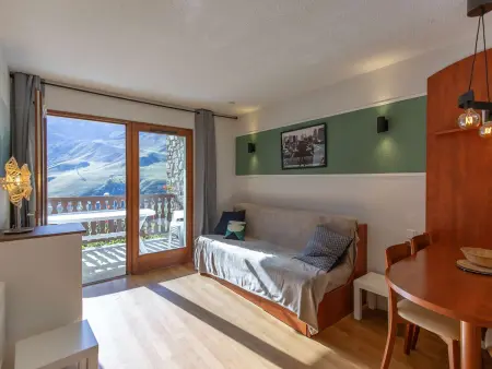 Appartement T2 avec terrasse, proche des pistes, piscine couverte, salle de fitness et services inclus - Photo 6