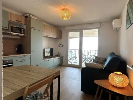 Appartement rénové 4 pers avec vue mer, clim et parking - Photo 6