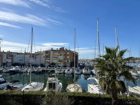 Studio cabine avec piscine, parking privé et loggia – 4 couchages, Cap d'Agde - Photo 1