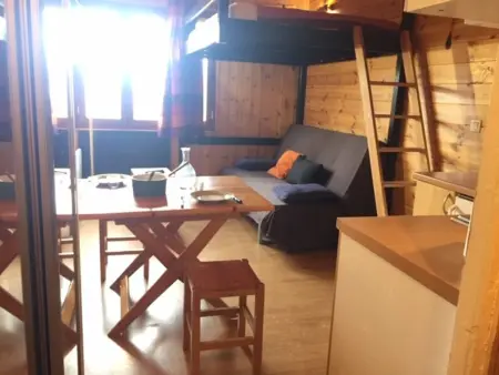 Studio cosy en front de neige à Risoul 1850, accès direct aux pistes et commodités, 2 couchages - Photo 12