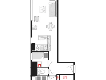 Appartement spacieux proche des pistes, piscine, animaux admis - Photo 9