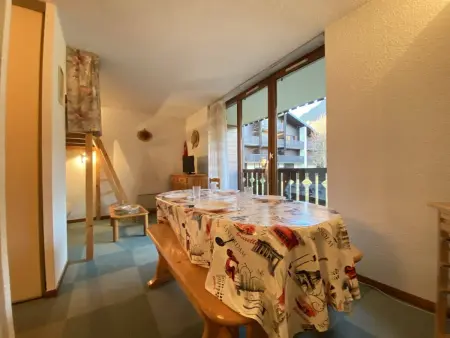 Studio cabine à Praz-sur-Arly - 4 personnes avec parking - Photo 6