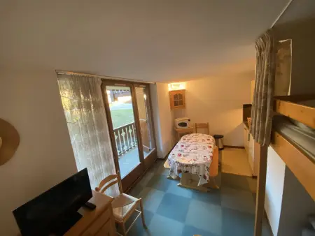 Studio cabine à Praz-sur-Arly - 4 personnes avec parking - Photo 7