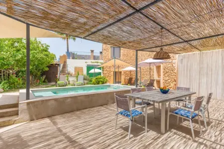 Sa Teulera De Pina, Villa majorquine avec piscine - Photo 4
