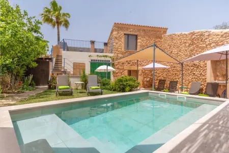 Sa Teulera De Pina, Villa majorquine avec piscine - Photo 5