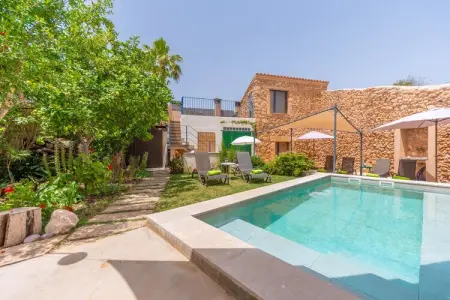 Sa Teulera De Pina, Villa majorquine avec piscine - Photo 8