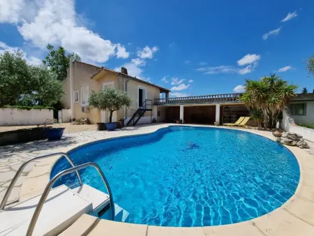 Louis, Chaleureuse villa avec piscine privé et terrasse - Photo 5
